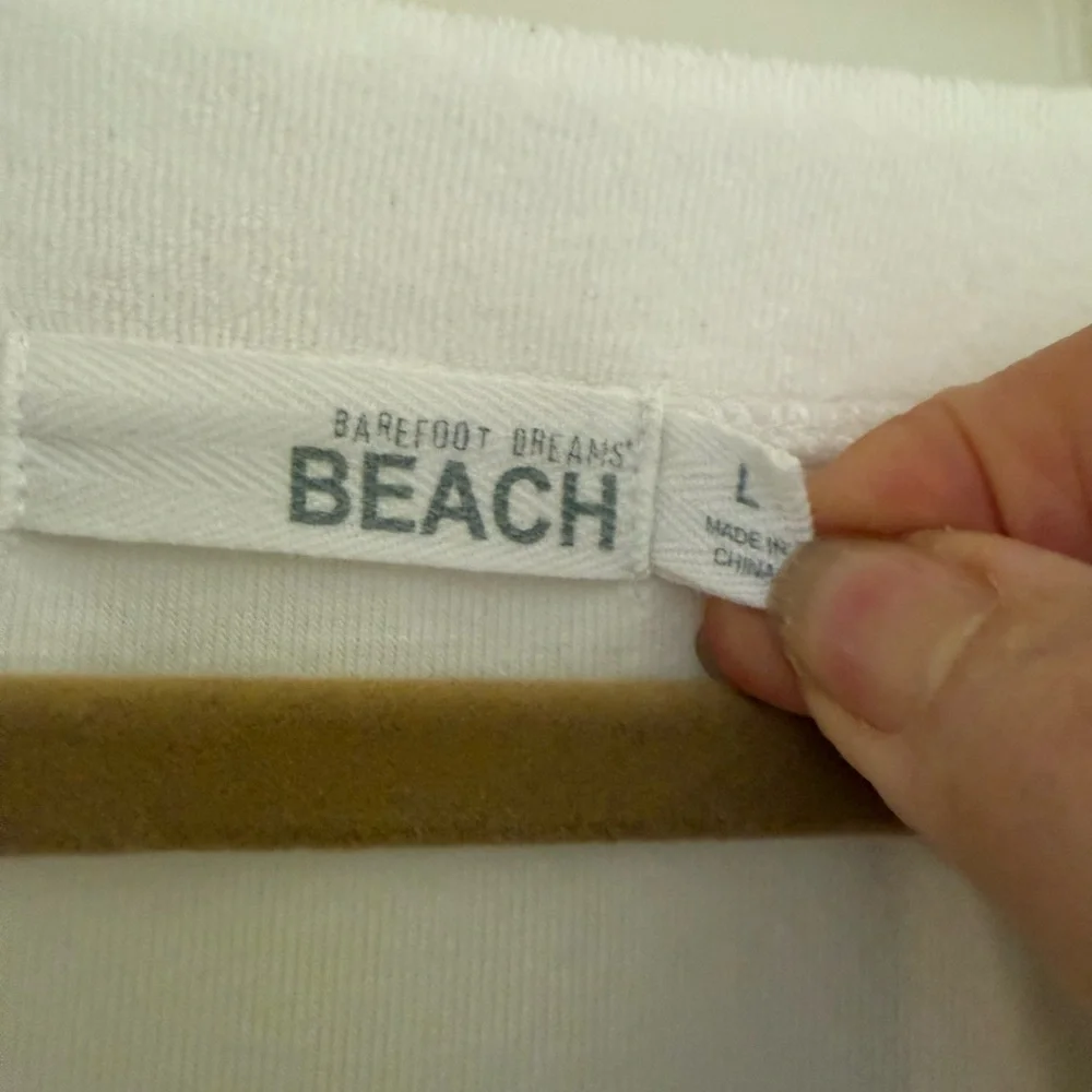 Barefoot Dreams White Swim Coverup - Picture 15 of 16